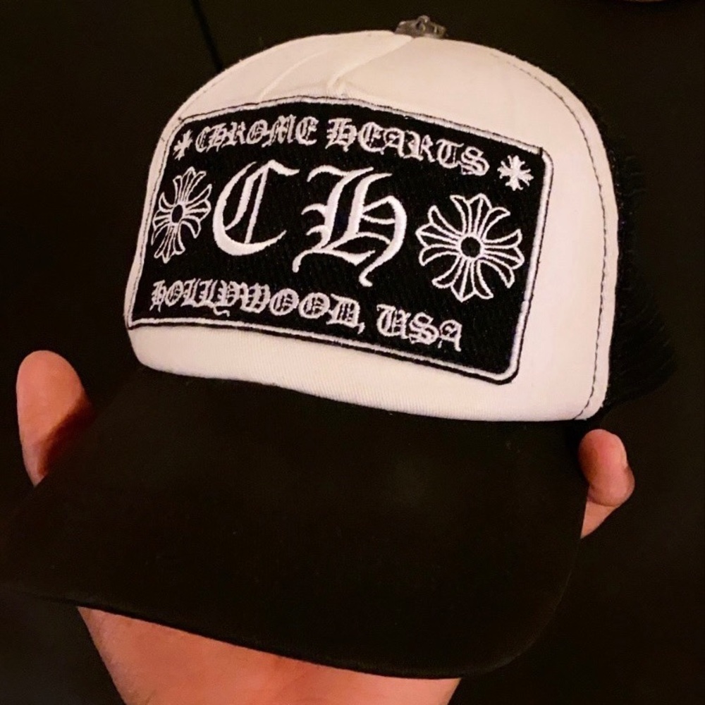 Chrome Hearts Logo Trucker Hat